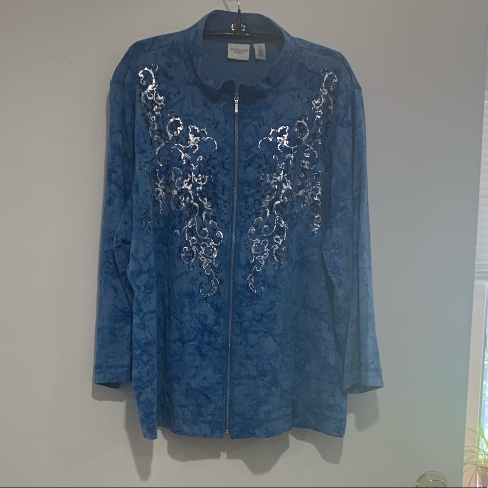 Chico’s Weekends Blue Jacket